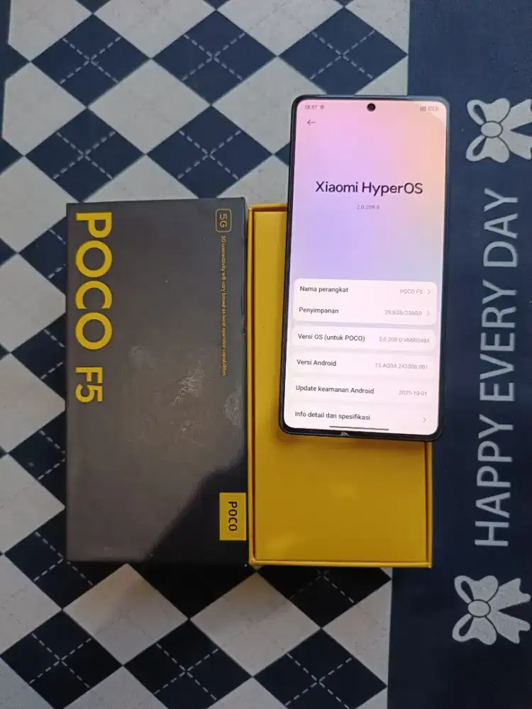 POCO F5 RAM 12-256
