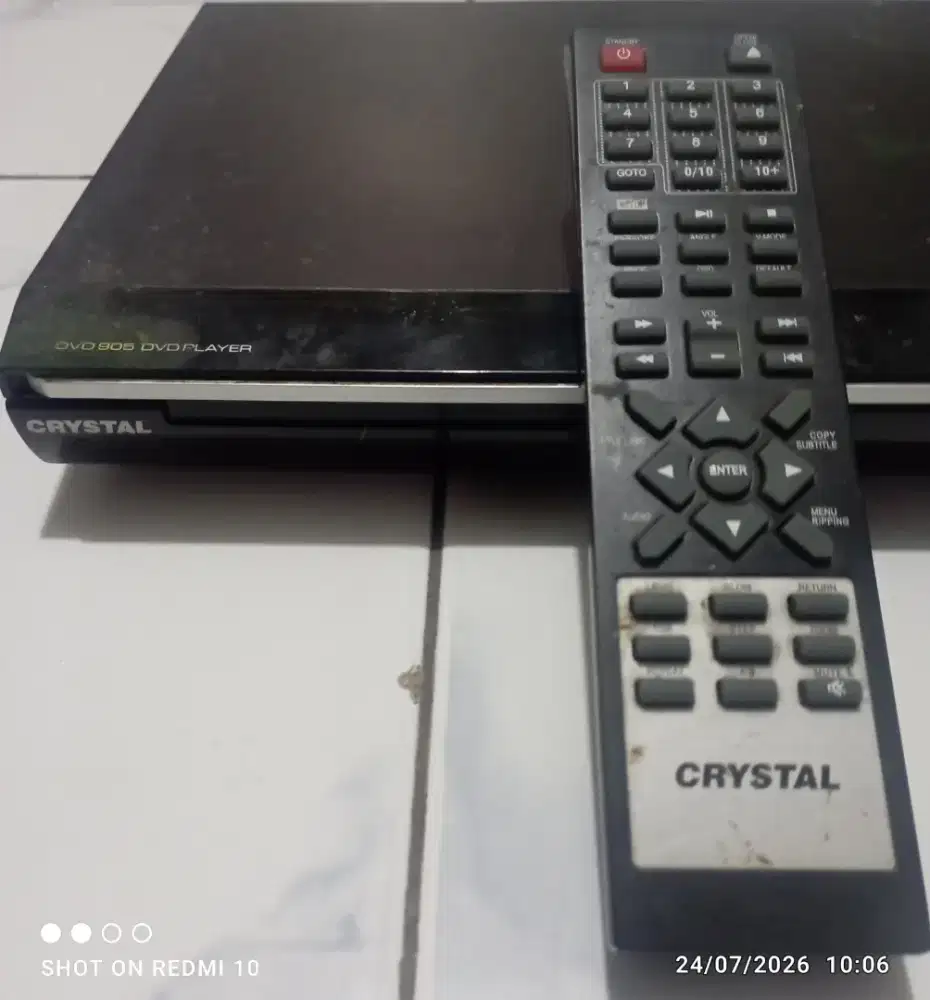 DVD PLayer Crystal 905