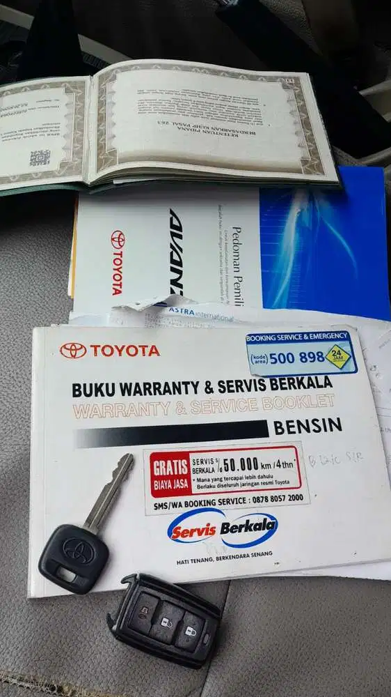 Toyota Avanza 2014 Bensin