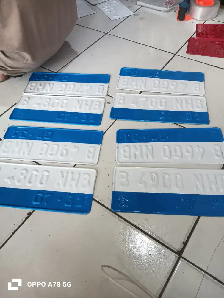 Jasa pembuatan Plat Kendaraan