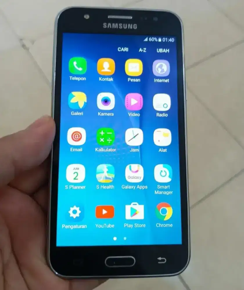 Galaxy J5 ORI. Mulus-Golden ponsel