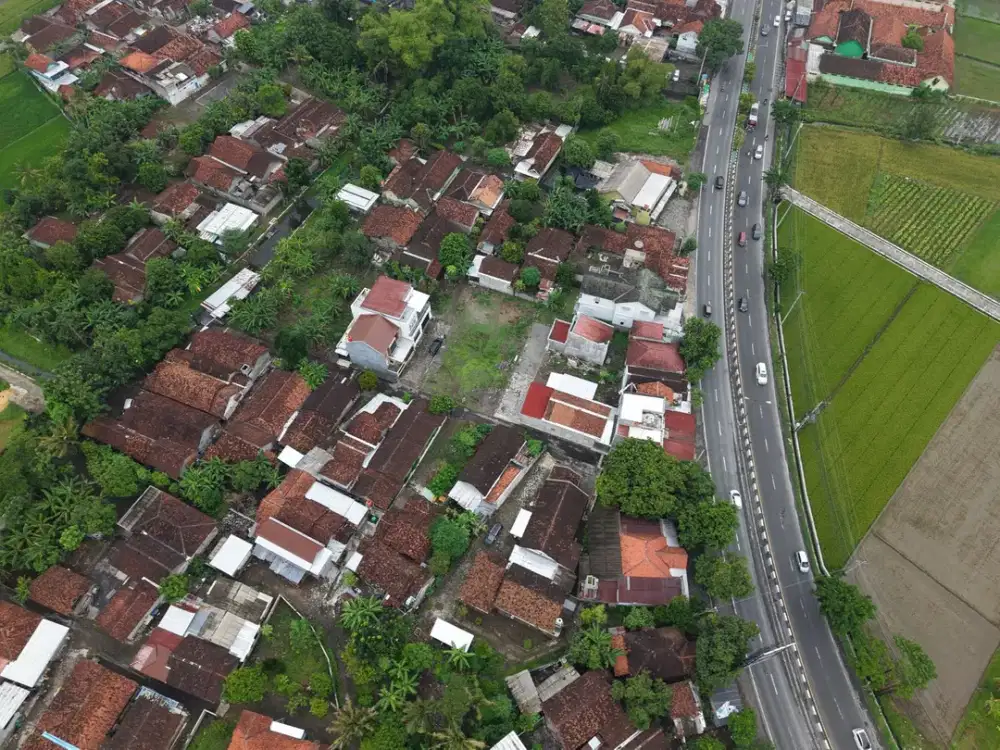 Dijual Tanah Depan RS PKU Prambanan, Pinggir Jl Jogja Solo, Siap Balik Nama
