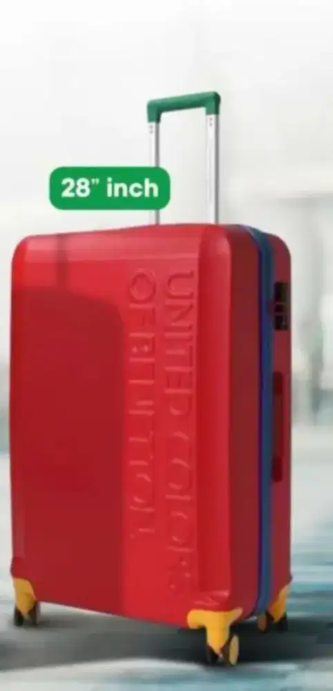 (ORI) Koper Luggage United of Color of BENETTON