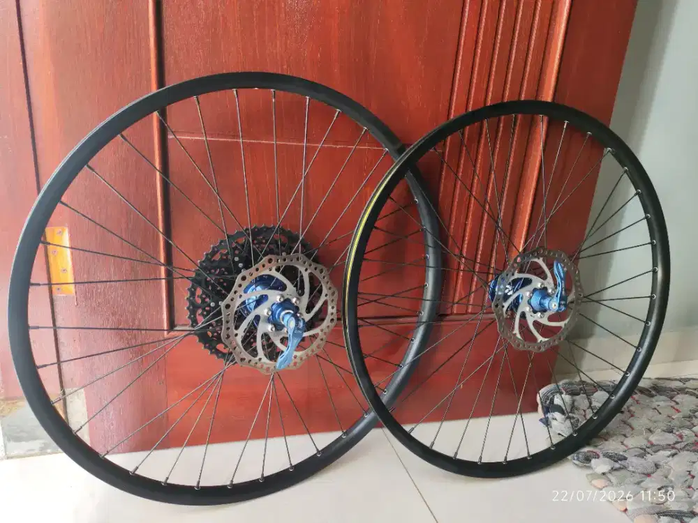 Wheelset 26 foltec jangkrik keras 12 speed