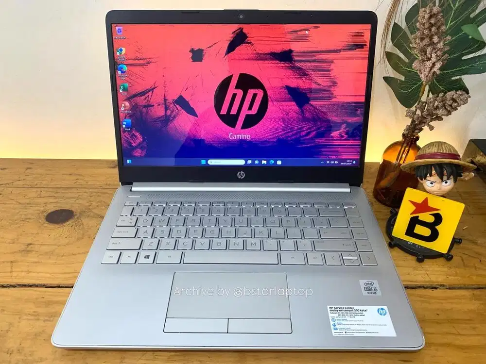 Laptop HP 14s-cf3xxx Core i5 i5 gen10 RAM 8 Dual VGA Cocok buat Desain