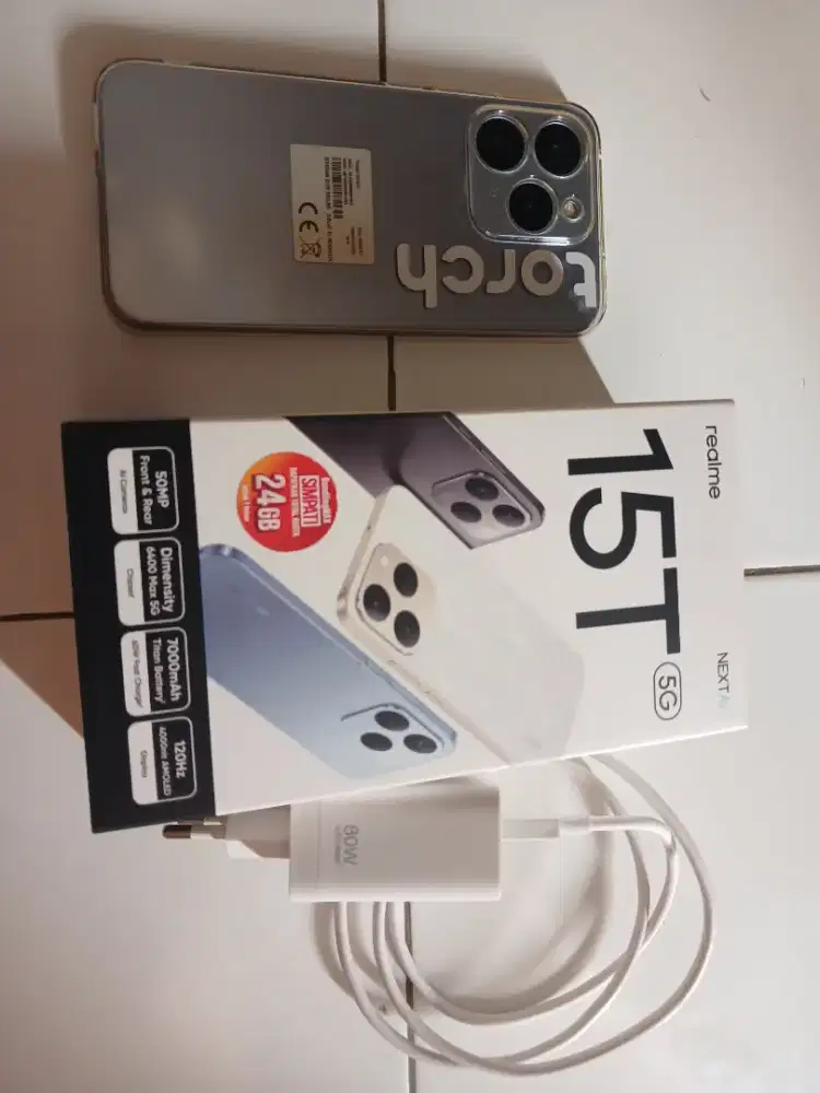 Realme 15T Fullset Like New