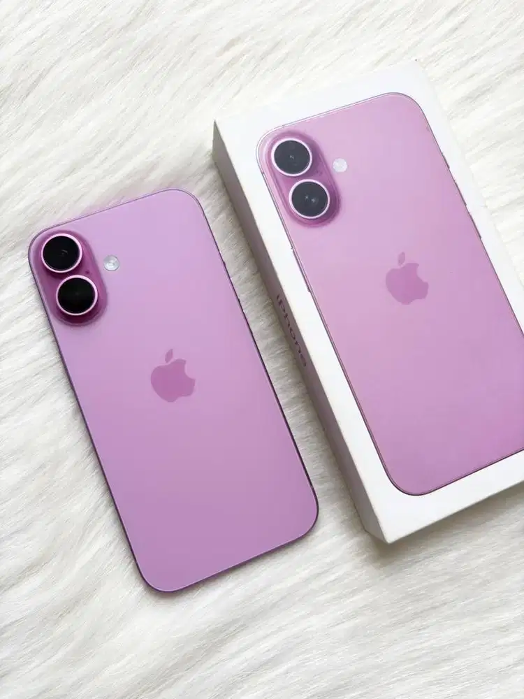 Iphone 16 128gb pink, resmi iBox (like new)