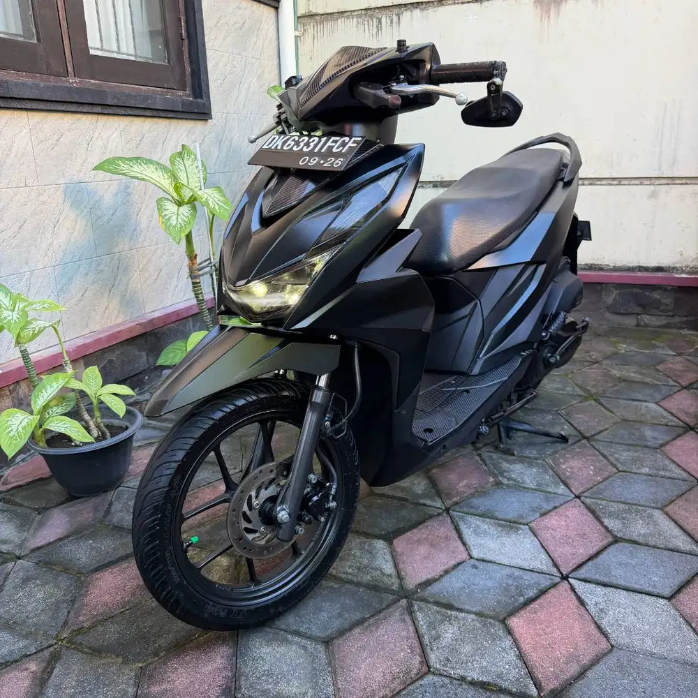 Honda Beat Deluxe CBS ISS 2021 Mulus (Tipe Tertinggi Honda Beat 2021)