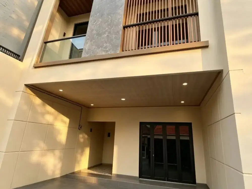 Y386 Rumah Baru 3 Lantai Mewah Modern Rawamangun Jakarta Timur