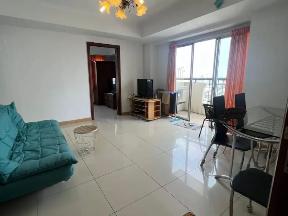UNIT CORNER! Apartemen Waterplace, Tower A - 2BR, Furnished