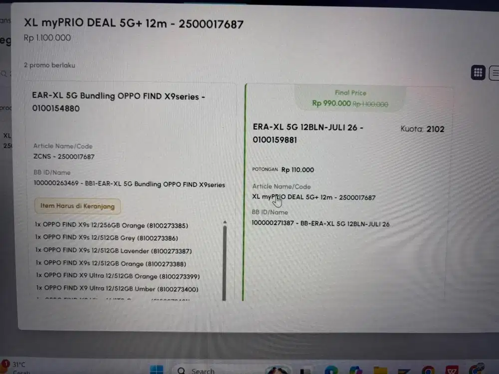 PROMO PAKET DATA MURAH BANGET