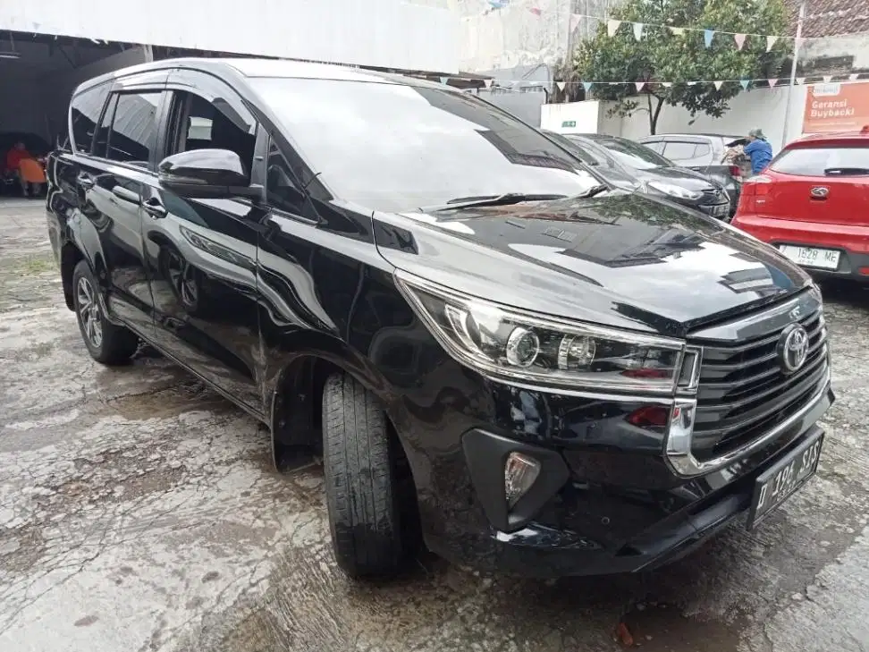 DP MURAH Toyota Kijang Innova 2.4 V Solar-AT 2022 Hitam CHFWB