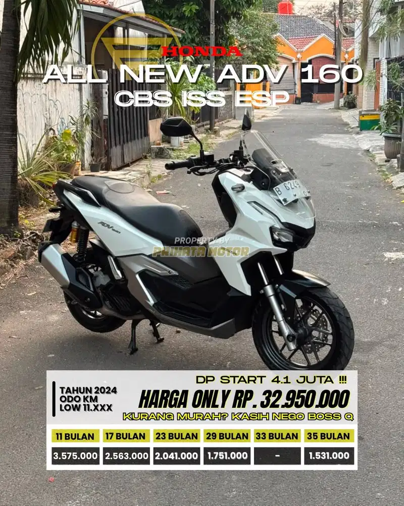 HONDA ALL NEW ADV 160 CBS ISS ESP 2024