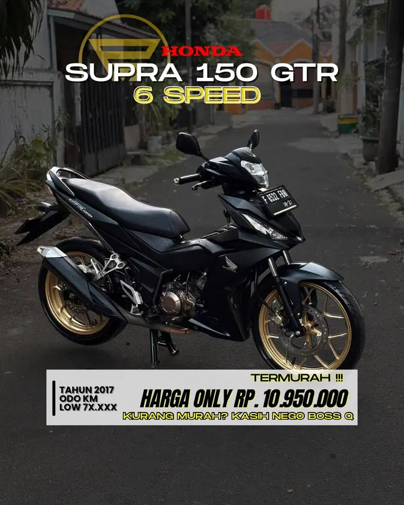 HONDA SUPRA GTR-150 2017