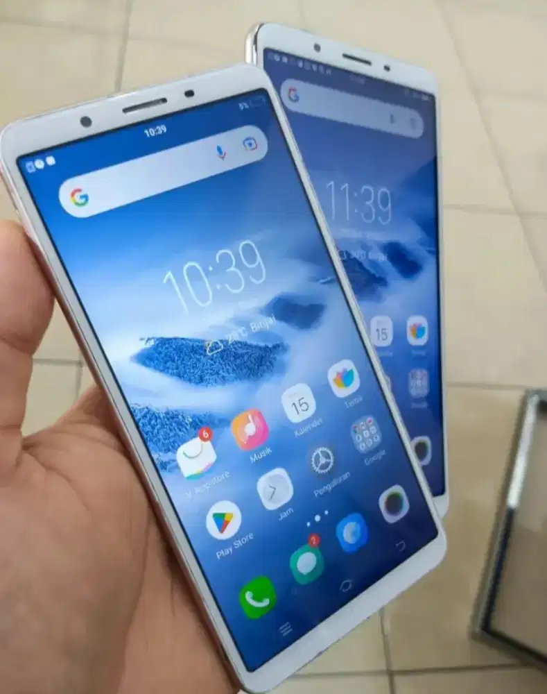 Vivo Y71 mulus.ORI.32gb/Ram3Gb-Golden  ponsel