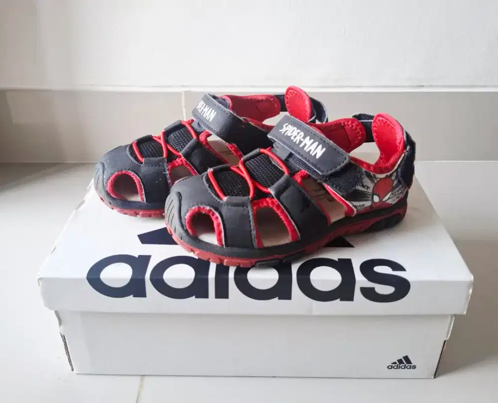 Preloved sepatu sandal anak marvel spiderman