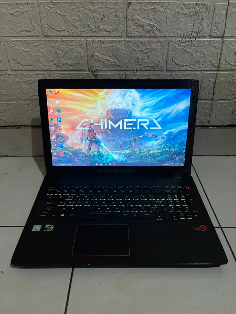 Dijual Asus ROG Strix GL553VD core i5 gen7(ram 16/ssd128/hdd 1tb)