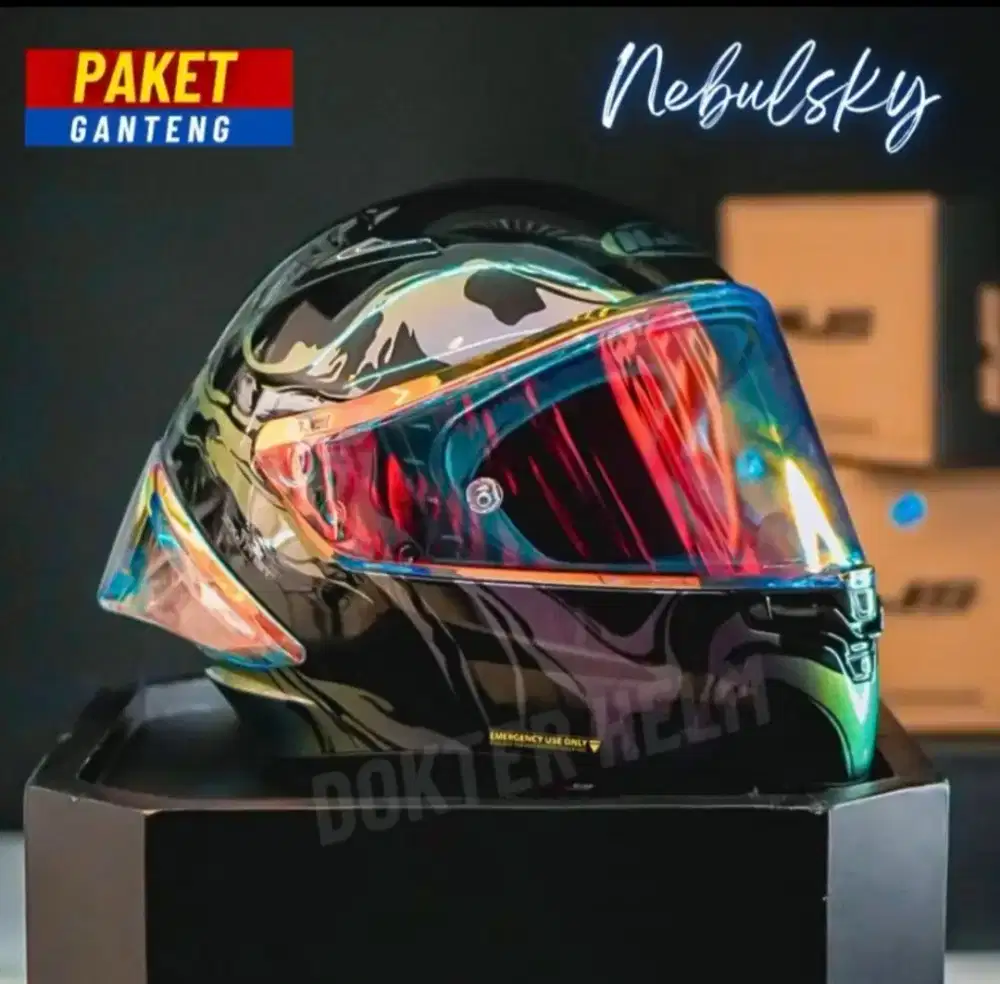 Helm full face Zx1r Gt nebula