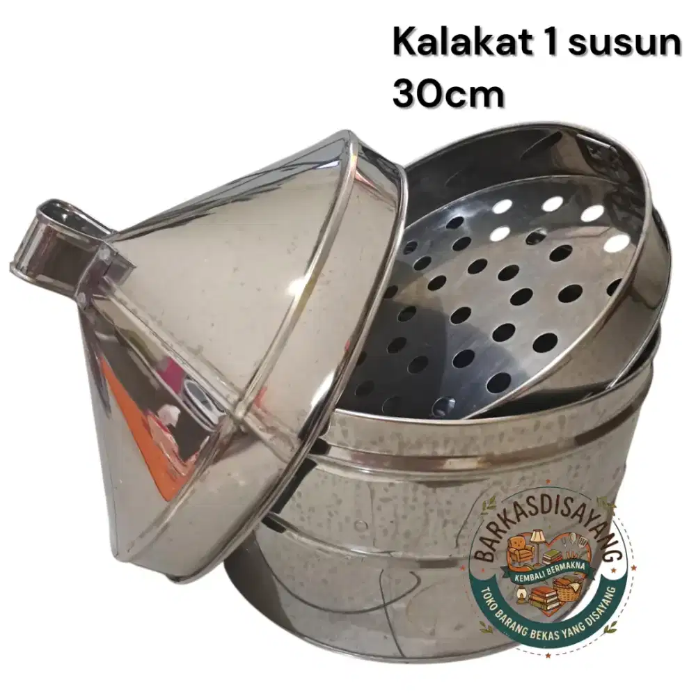 JUAL MURAH DANDANG KUKUSAN KALAKAT DIMSUM & KUE 1 SUSUN SIZE 30CM