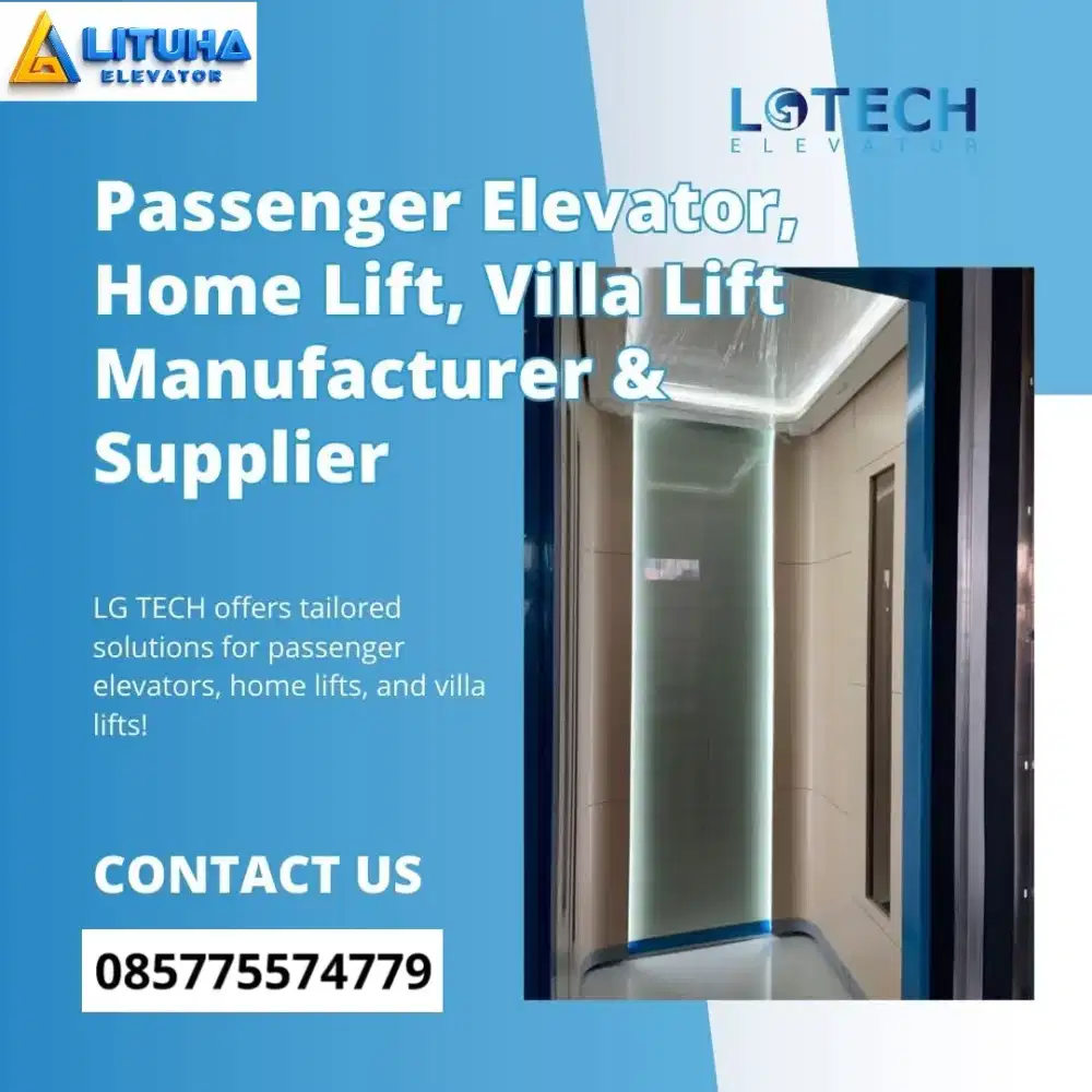 Passenger lift, Home lift, Bed lift, Freight, Cargo lift, Dumbwaiter