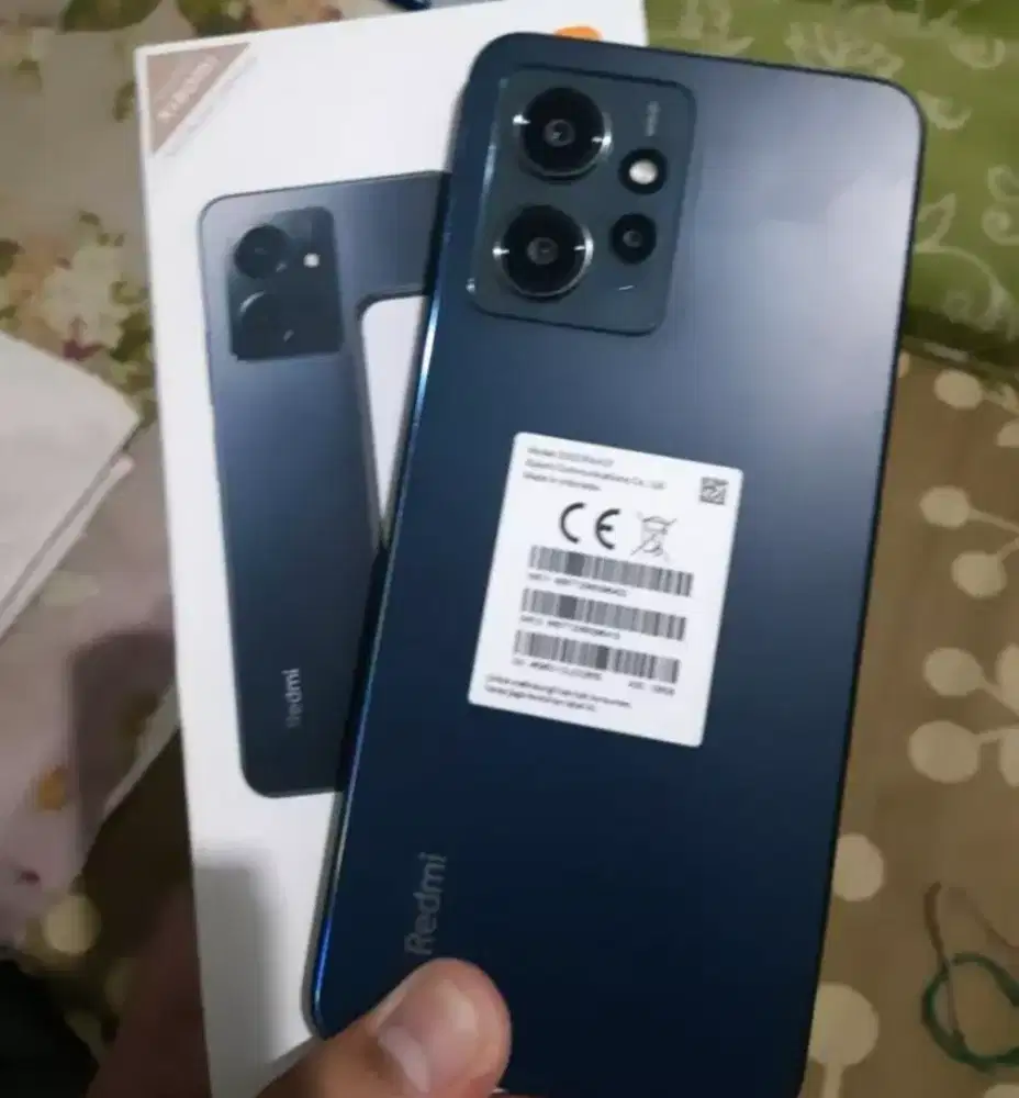 Redmi note 12 ram 8/128 fullset mulus