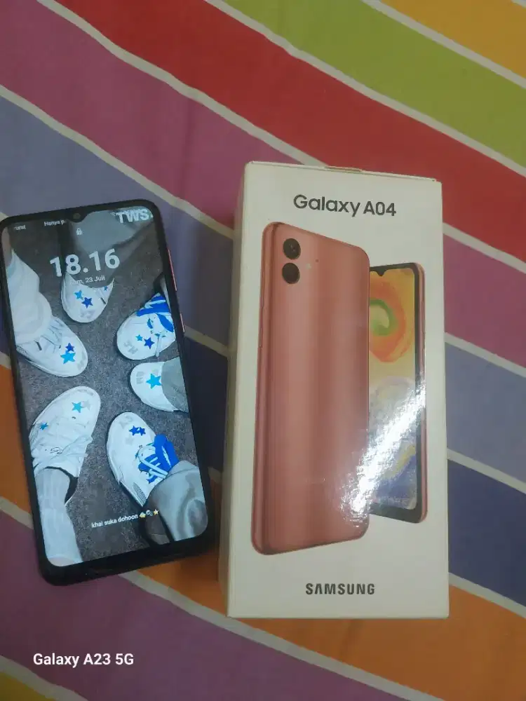 Samsung Galaxy A04 Seperti Baru