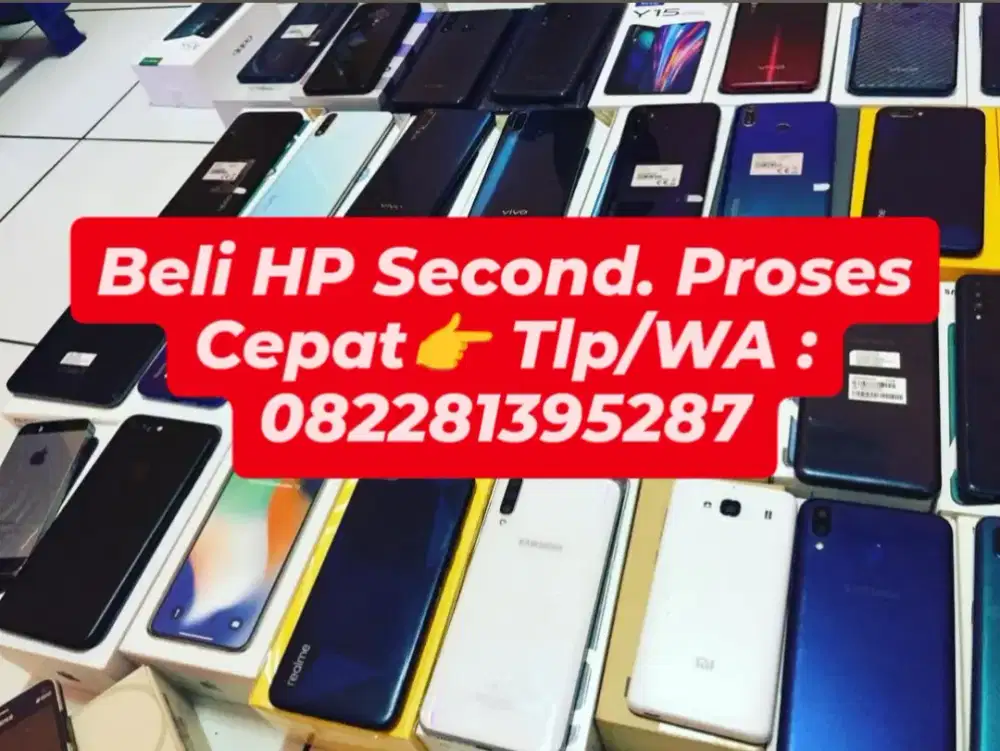 Tampung HP Second Semua Merek