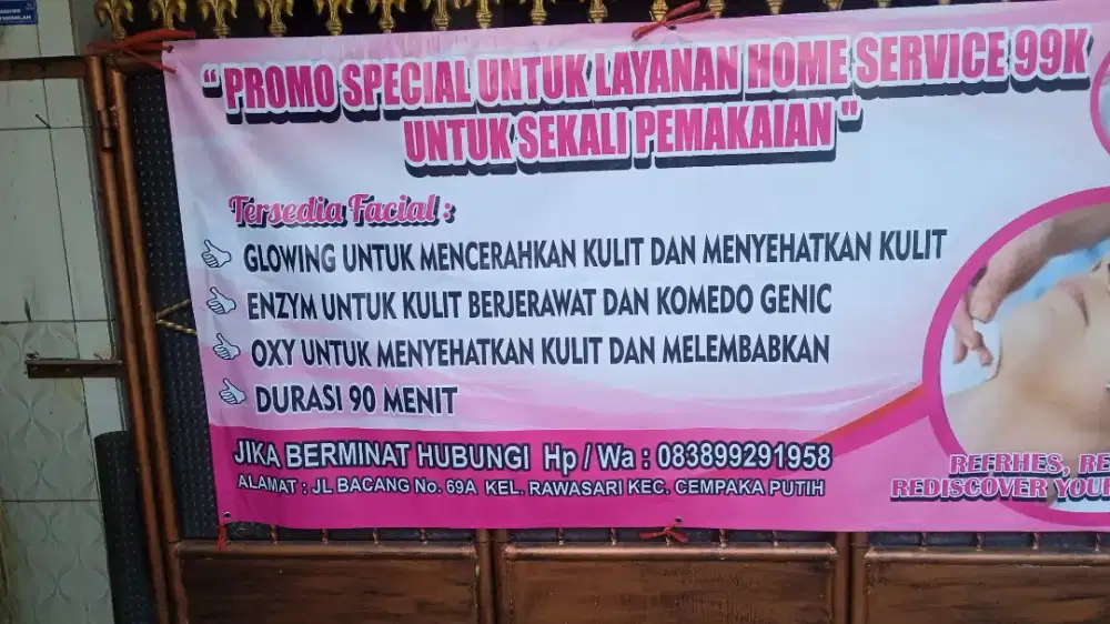 PROMO FACIAL GLOWING , ENZYM  , OXY