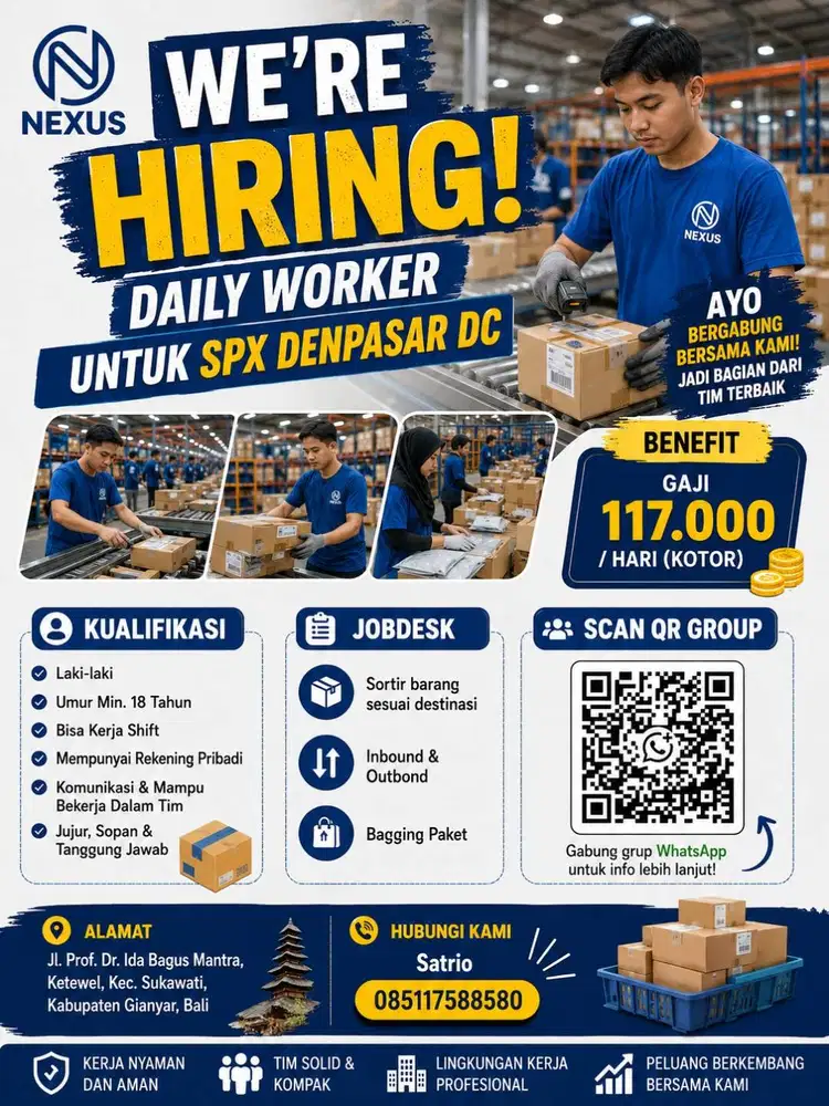 LOKER DW DENPASAR DC