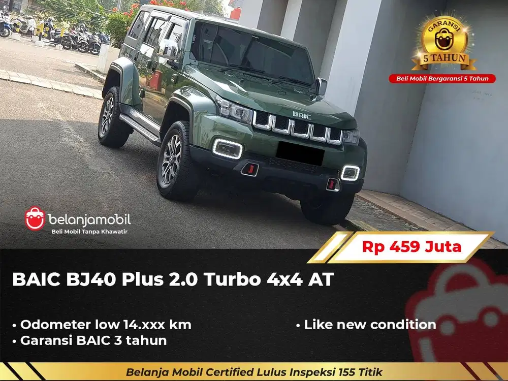 [ 4x4 - LOW KM ] BAIC BJ40 BJ 40 Plus 2.0 Turbo AWD 2024/2025