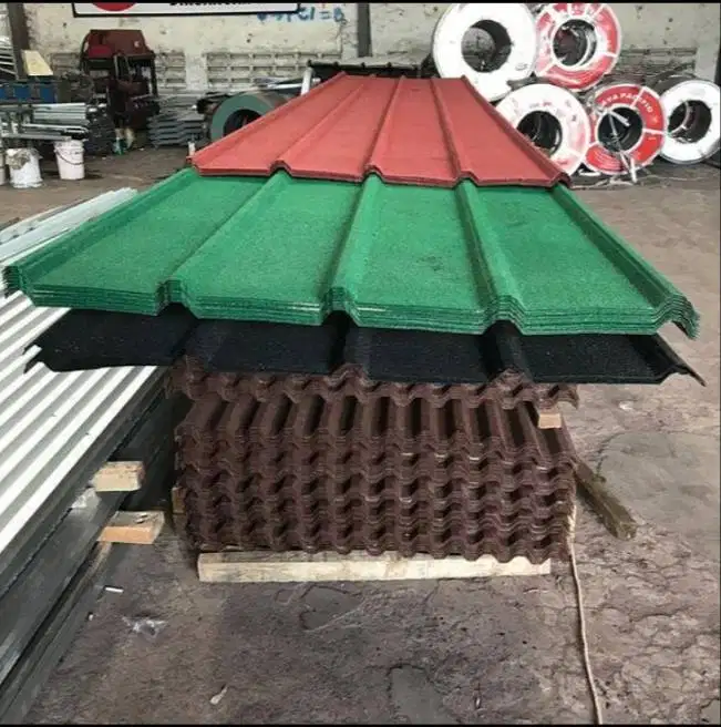 Atap Spandek Pasir 1x4m tebal 0,35
