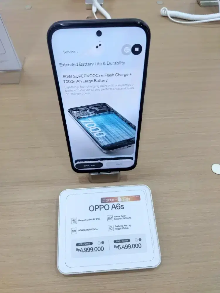Oppo A6s 8/256 Baru, Resmi & Garansi