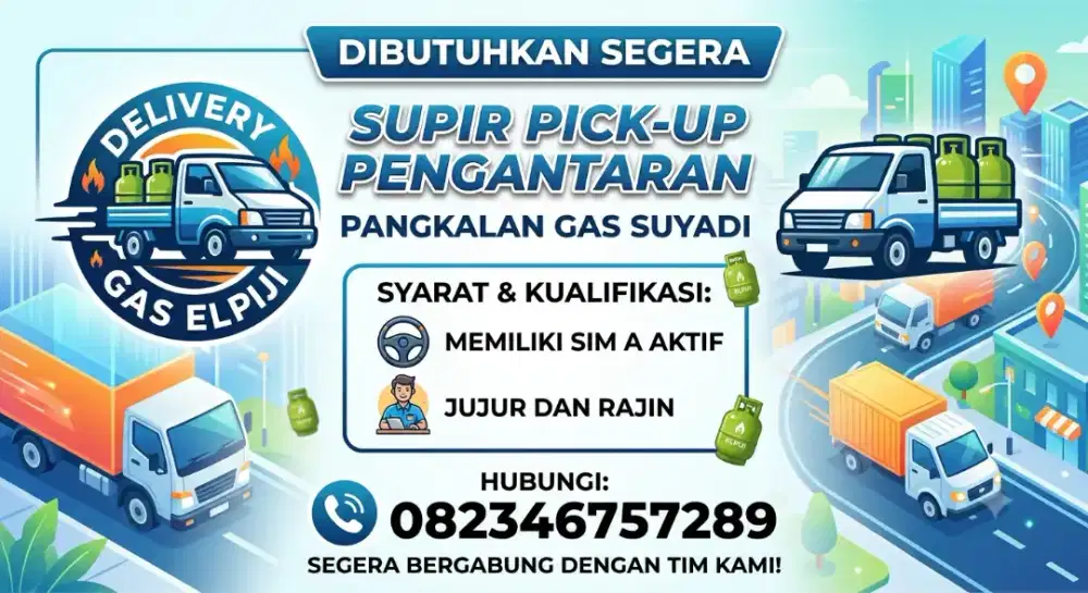 LOWONGAN KERJA SUPIR