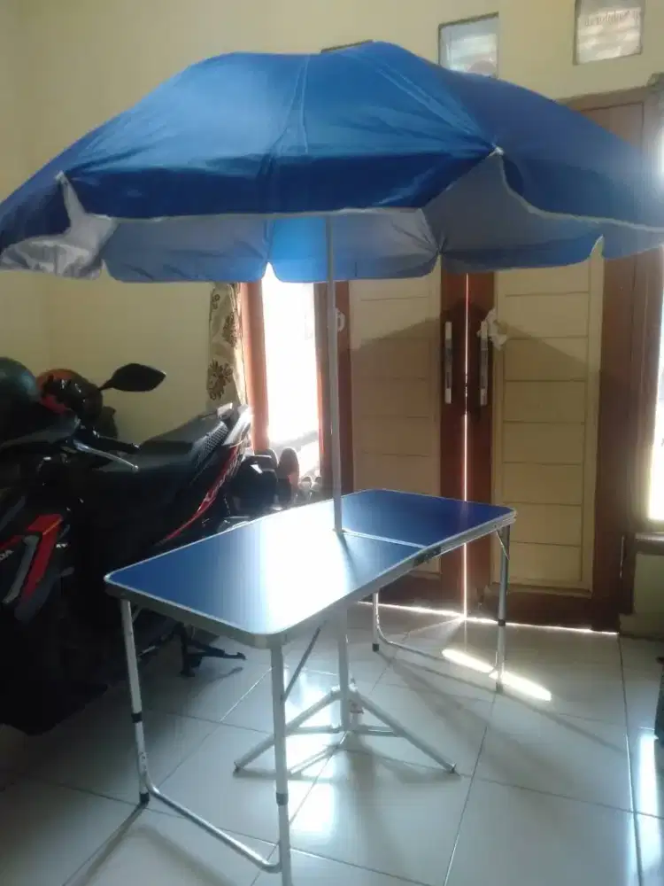 Tenda Payung Jualan + Meja