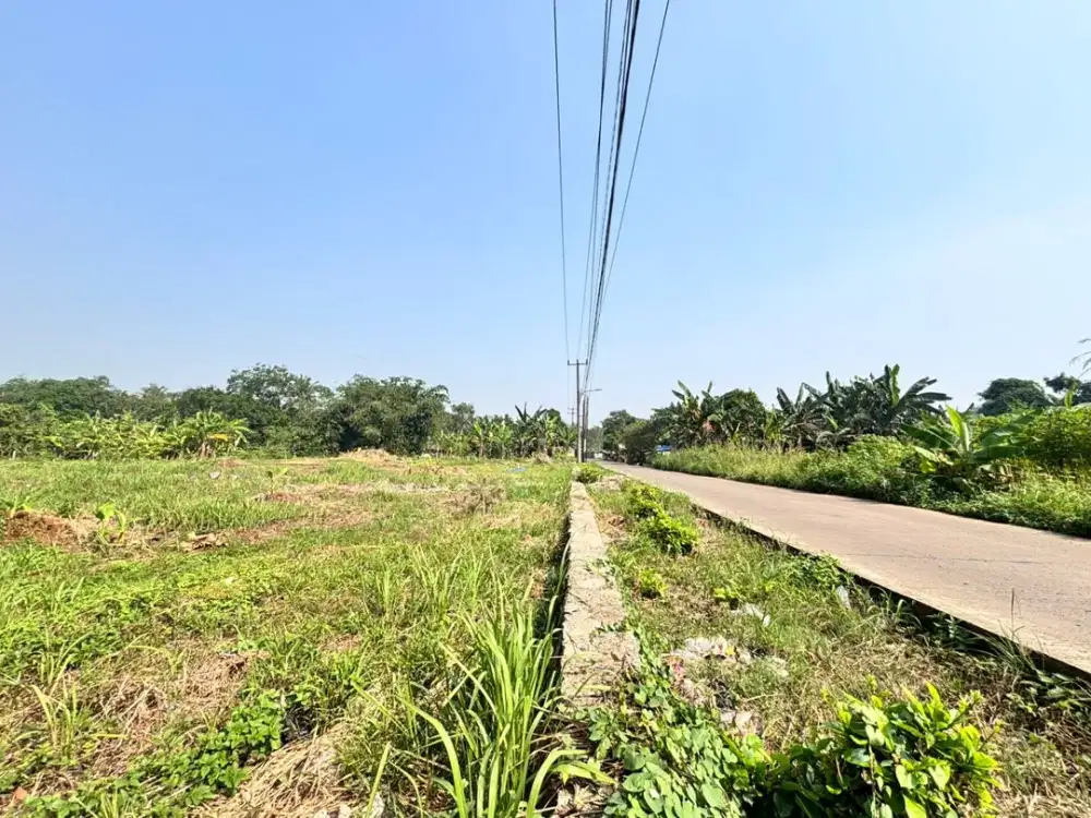 Miliki Tanah Murah Cisauk Dekat Stasiun Jatake - SHM - 10 Menit Tol Legok - Strategis Investasi/Hunian