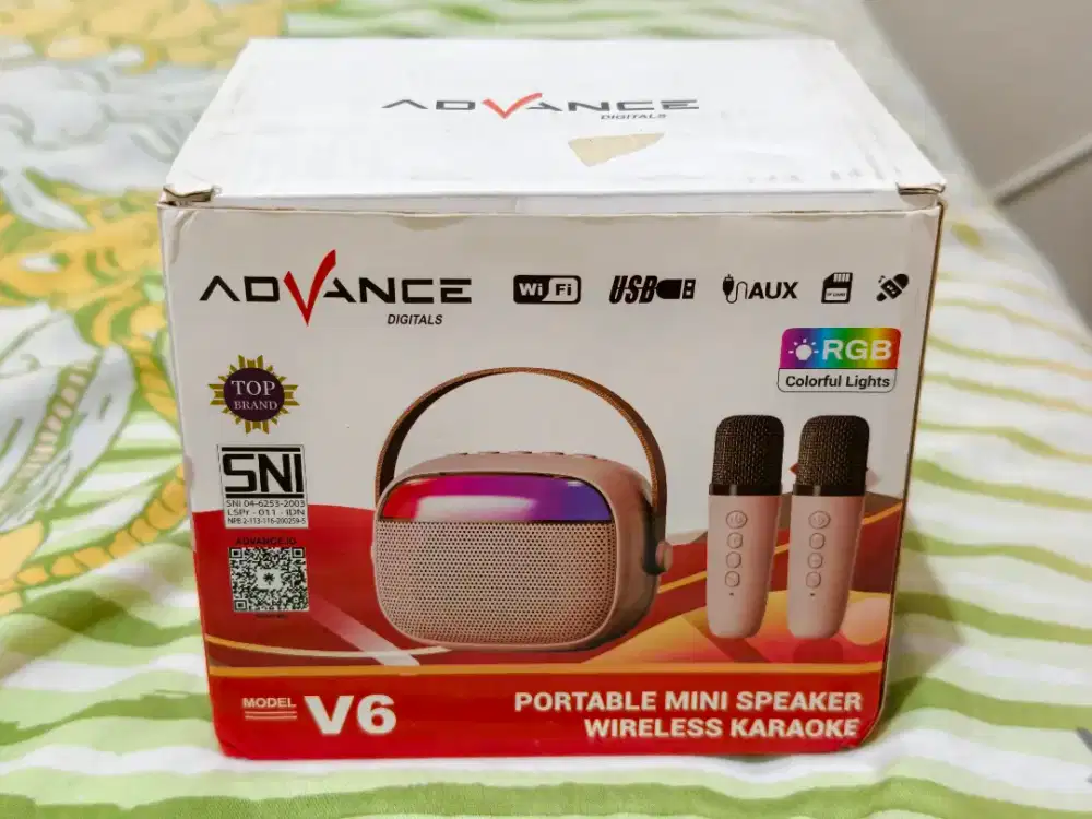 Advance V6 Mini Karaoke Portable