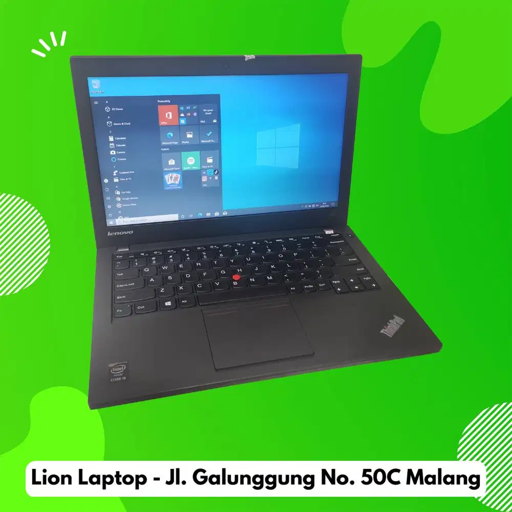RAM 8GB SSD 256GB Core i5 Murah Lenovo Thinkpad X240 [24|07]