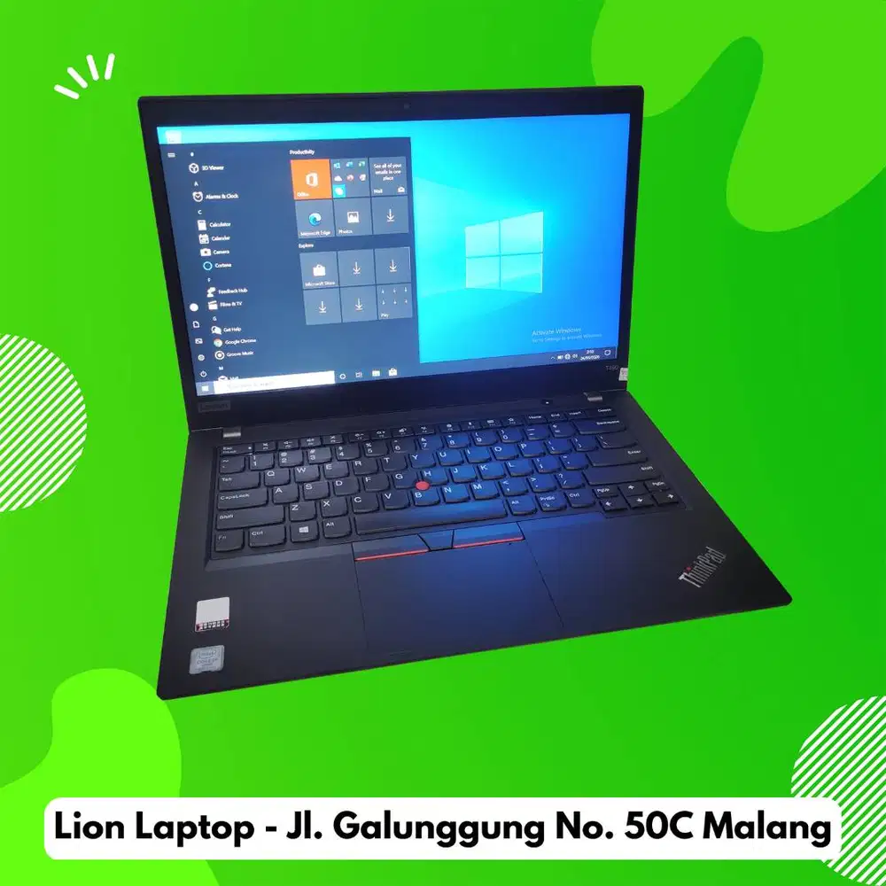 Core i7 gen 8 RAM 8GB SSD 256 Lenovo Thinkpad T490 [24|07]