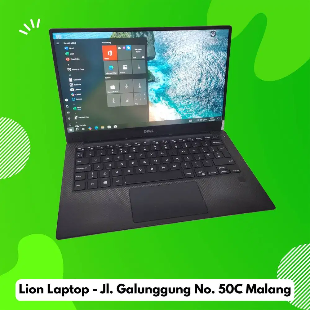Slim & Ringan Core i7 RAM 8 SSD 256 DELL XPS 13 9360 [24|07]
