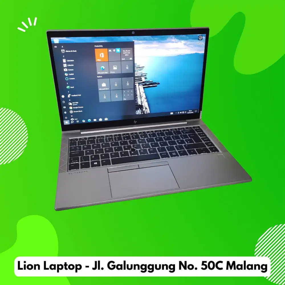 RAM 16GB Alumunium Body Core i5 Gen 10 HP Elitebook 840 G7 [24|07]