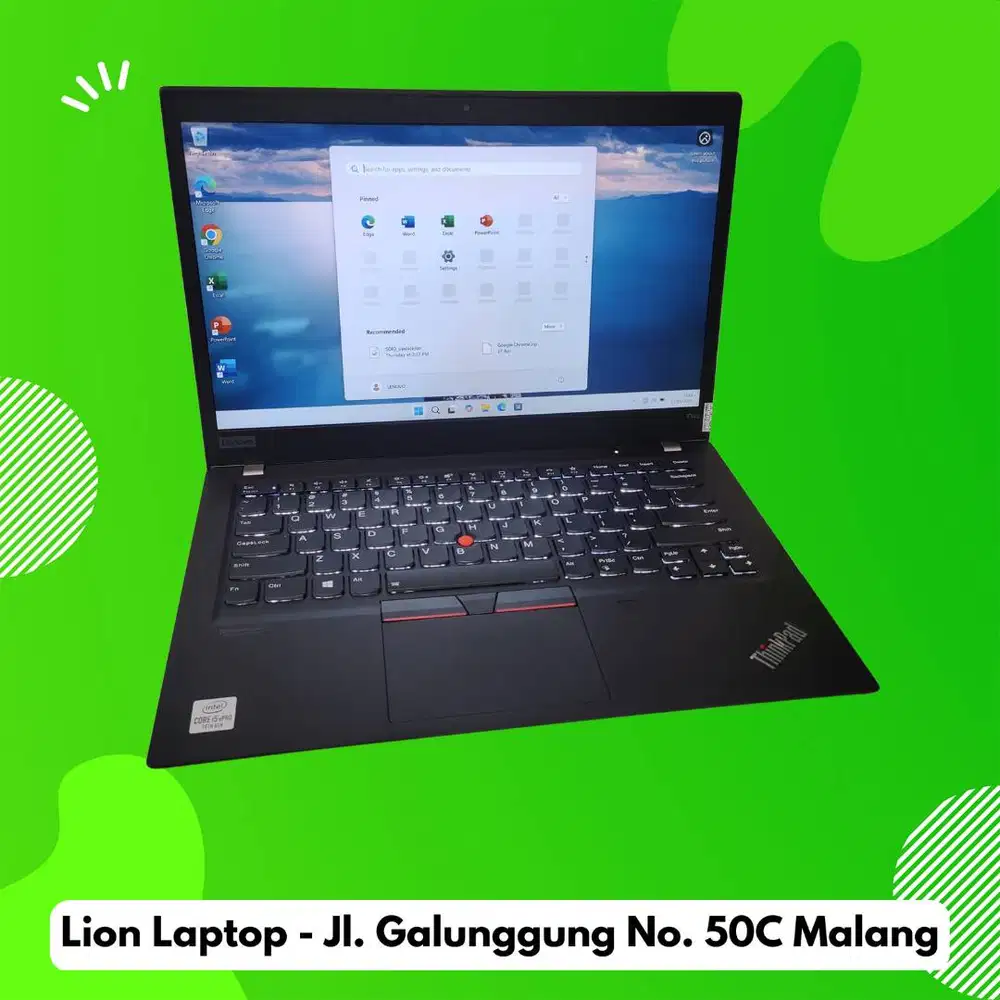 RAM 16GB Slim Core i5 Gen 10 SSD 256GB Lenovo Thinkpad T14s [24|07]
