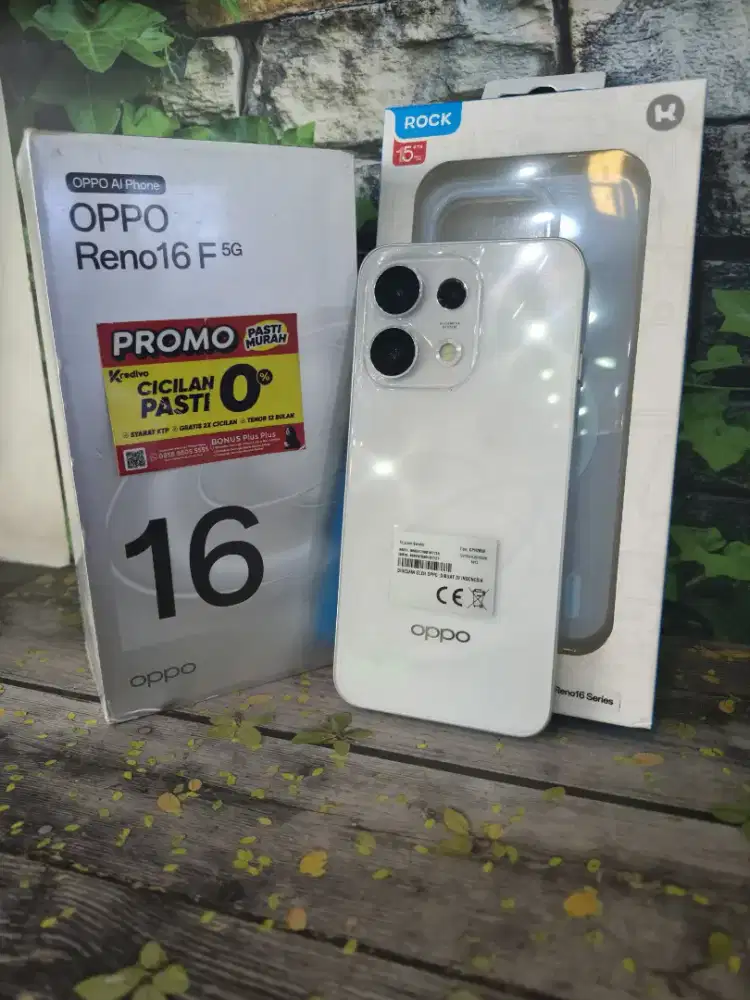OPPO RENO 16F 5G CICIILAN MULAI 700 RIBUAN ,SYARAT CUKUP KTP