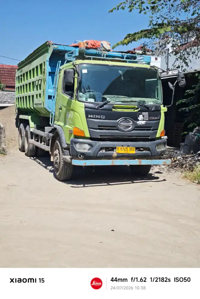 Jual Hino 260 JD dump 6x4, THN 2018