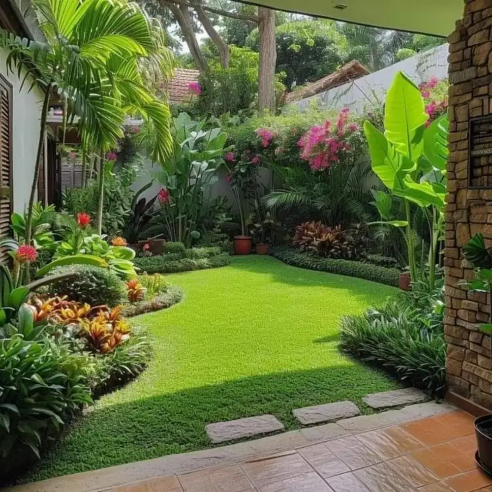 Tukang taman/melayani pembuatan taman
