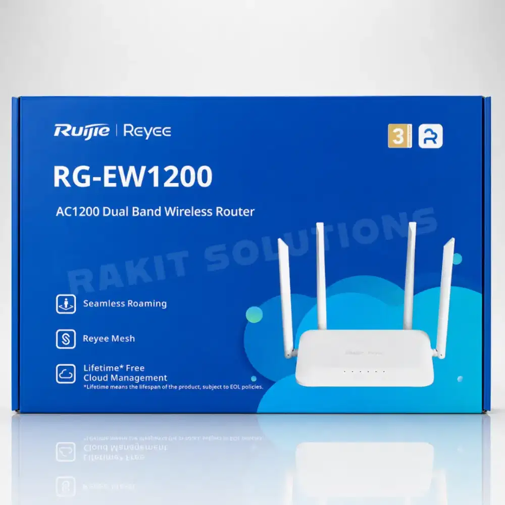 Router Ruijie Reyee RG-EW1200 AC1200 Dual Band Original Garansi Resmi