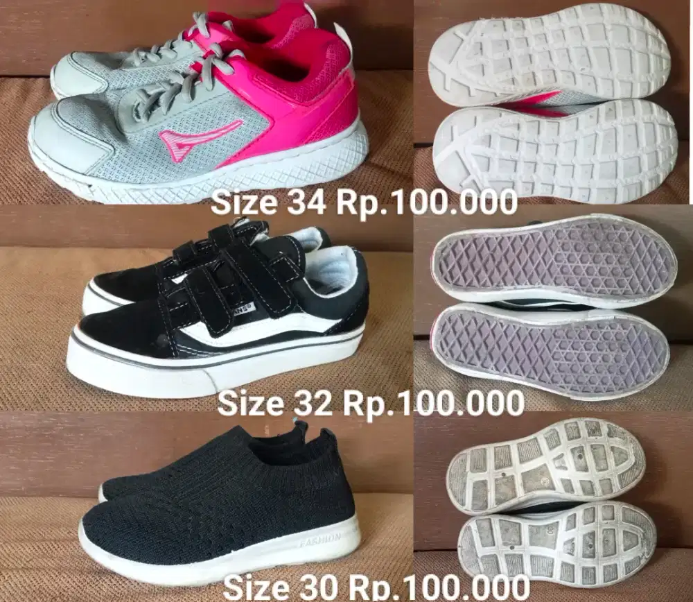 Sepatu tas anak sekolah