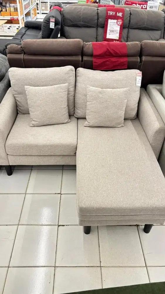 promo gajian sofa corner 2 seater by selma