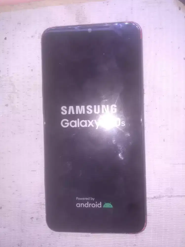 Samsung A10s minus mentok logo