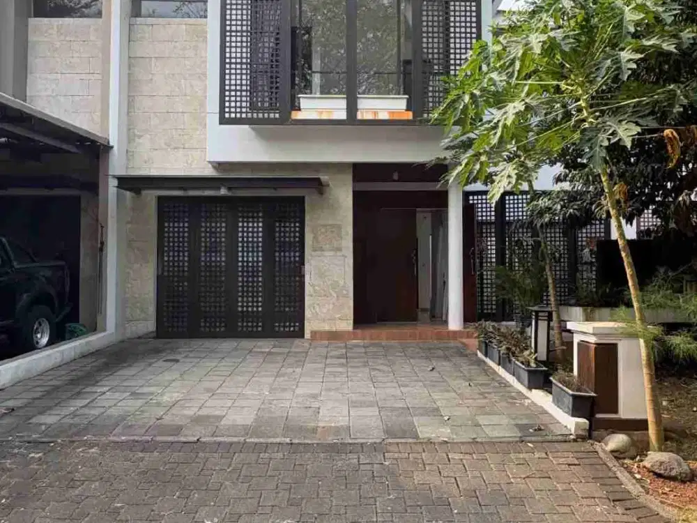Dijual Rumah Cakep Rapi Siap Huni De Park Cluster De Naara - BSD