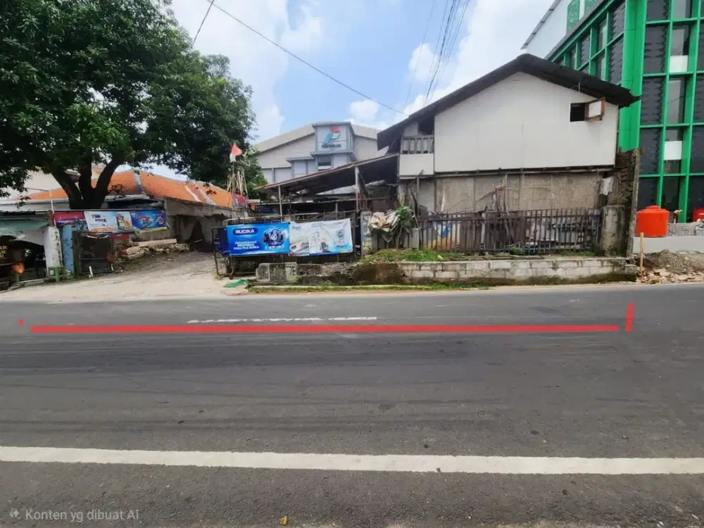 FOR SALE TANAH COCOK UNTUK USAHA DI PEJATEN BARAT PASAR MINGGU JAKARTA SELATAN